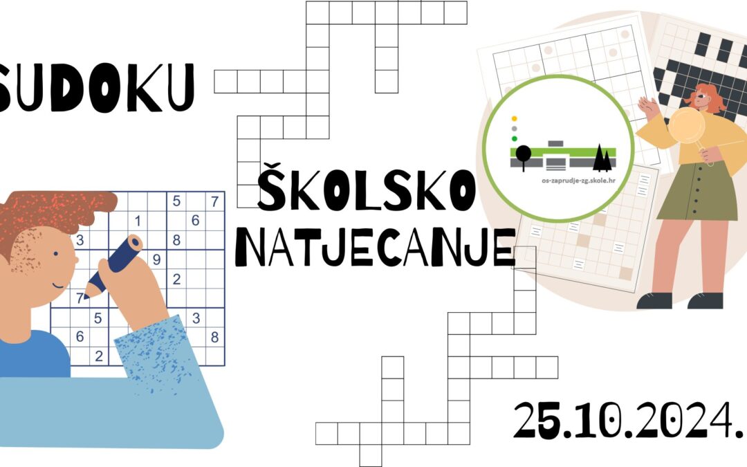 ŠKOLSKO SUDOKU NATJECANJE 2024.