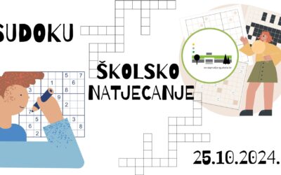 ŠKOLSKO SUDOKU NATJECANJE 2024.