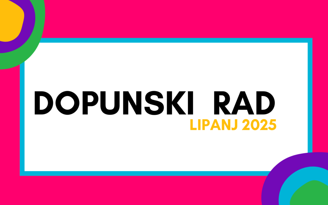 RASPORED ODRŽAVANJA DOPUNSKOG RADA