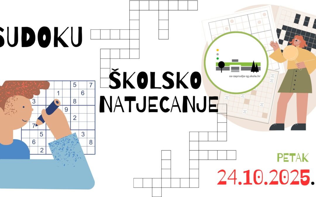 SUDOKU – ŠKOLSKO NATJECANJE 2025.